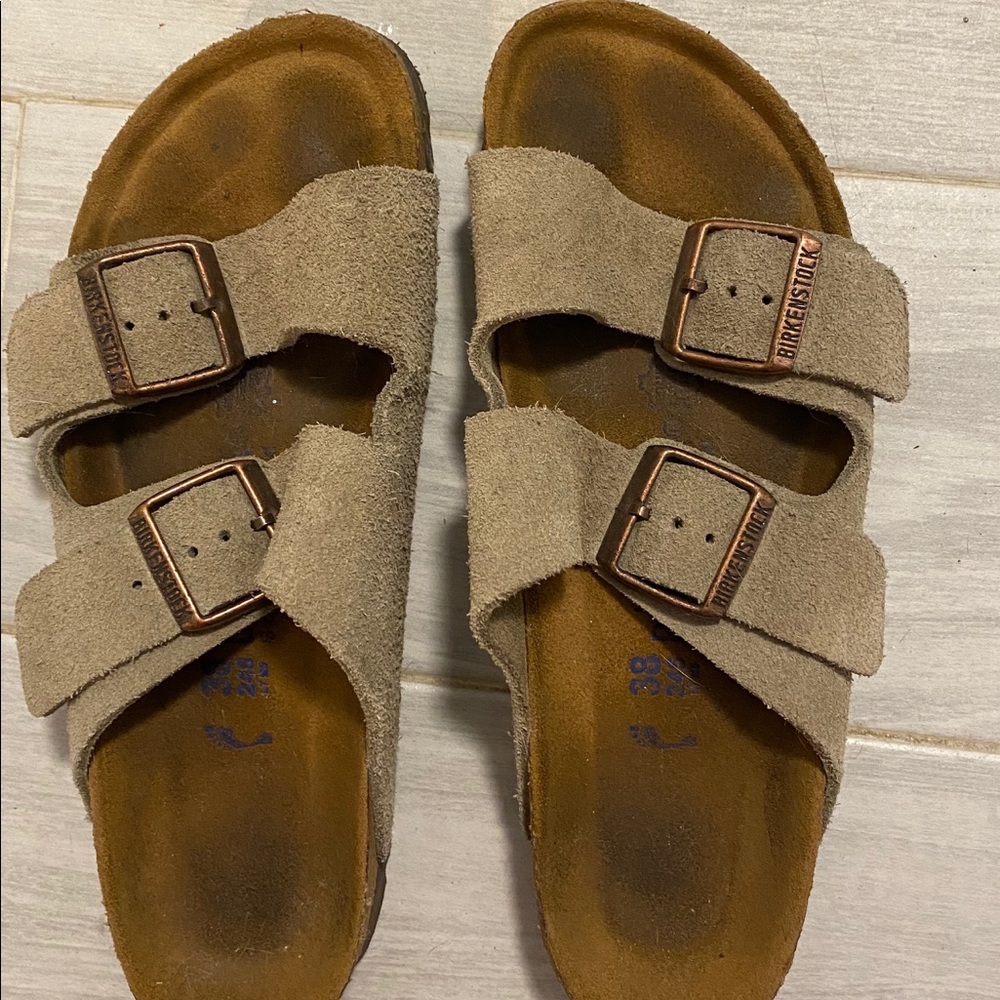 Birkenstock two strap sandals